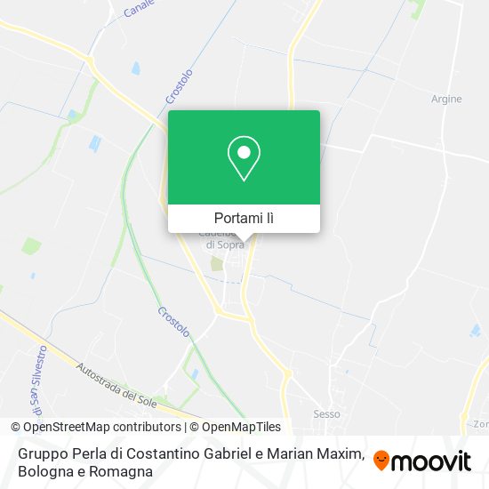 Mappa Gruppo Perla di Costantino Gabriel e Marian Maxim