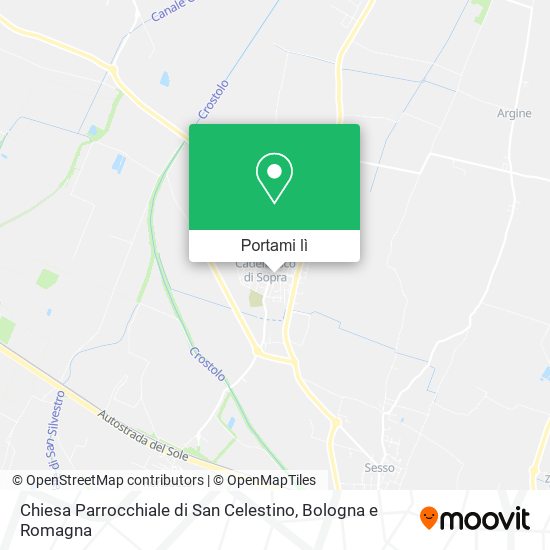 Mappa Chiesa Parrocchiale di San Celestino
