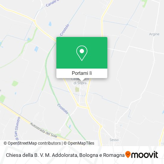 Mappa Chiesa della B. V. M. Addolorata