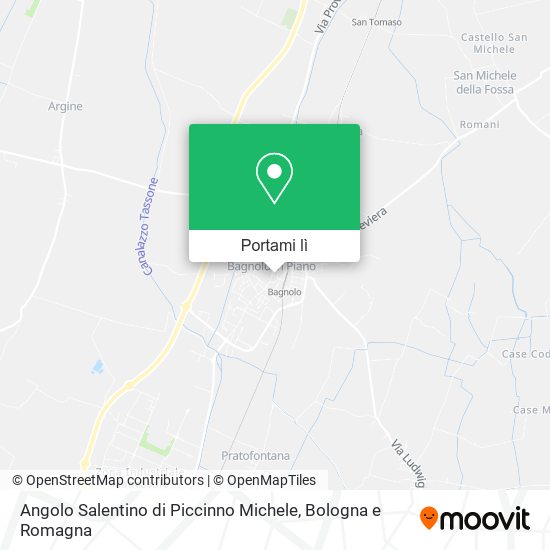 Mappa Angolo Salentino di Piccinno Michele