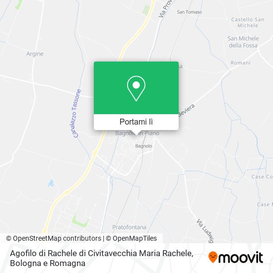 Mappa Agofilo di Rachele di Civitavecchia Maria Rachele