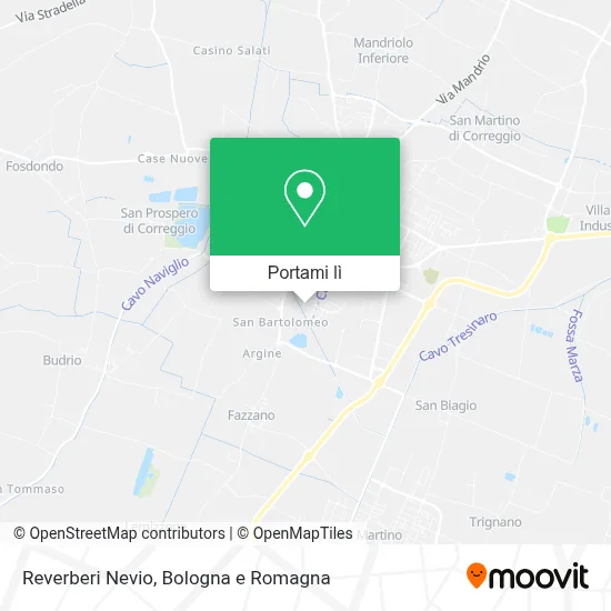 Mappa Reverberi Nevio