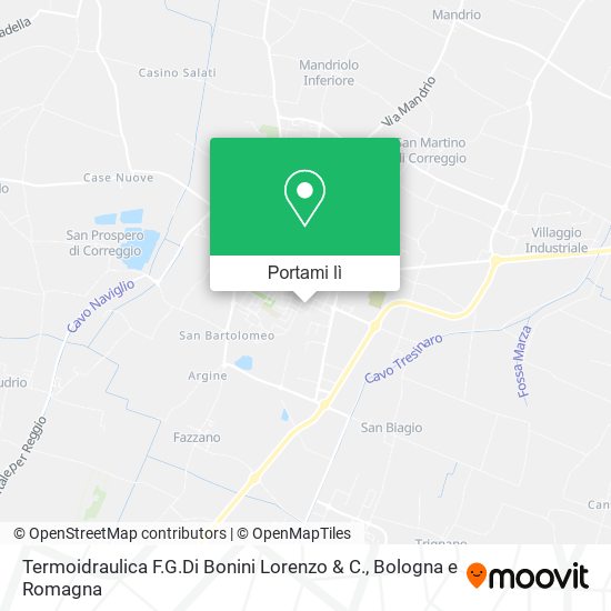 Mappa Termoidraulica F.G.Di Bonini Lorenzo & C.