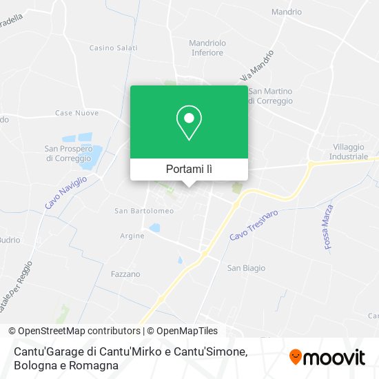 Mappa Cantu'Garage di Cantu'Mirko e Cantu'Simone