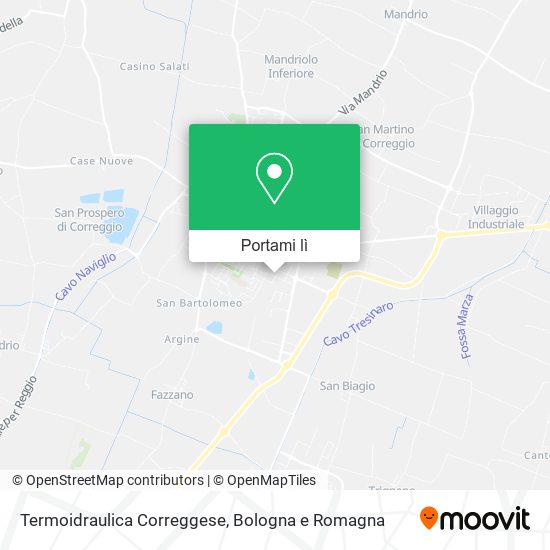 Mappa Termoidraulica Correggese