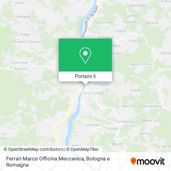 Mappa Ferrari Marco Officina Meccanica