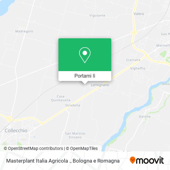 Mappa Masterplant Italia Agricola .