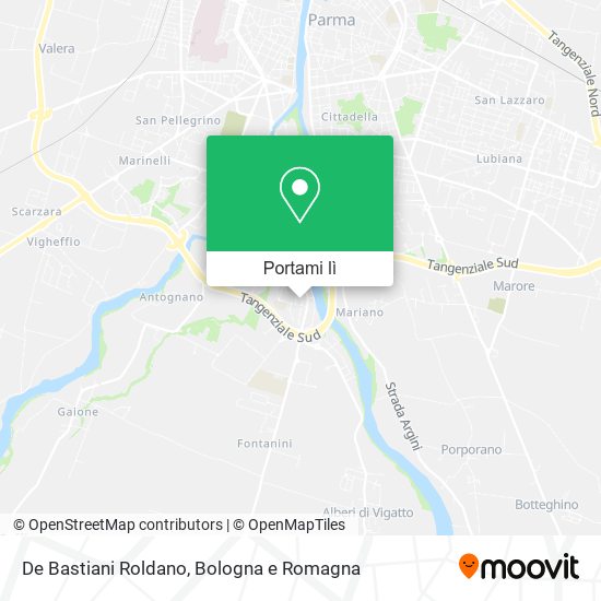 Mappa De Bastiani Roldano