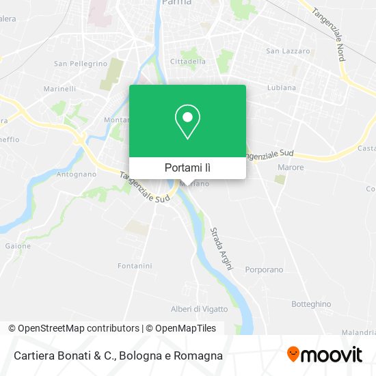 Mappa Cartiera Bonati & C.