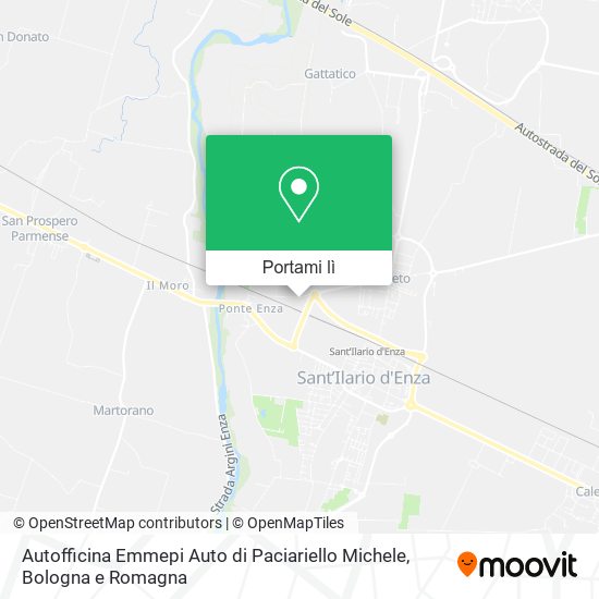 Mappa Autofficina Emmepi Auto di Paciariello Michele