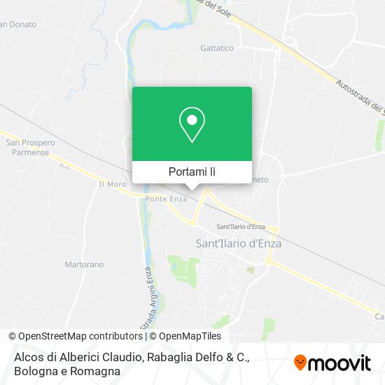 Mappa Alcos di Alberici Claudio, Rabaglia Delfo & C.