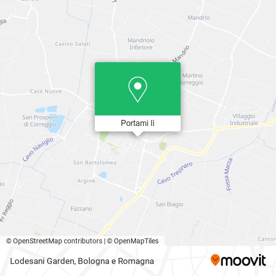 Mappa Lodesani Garden