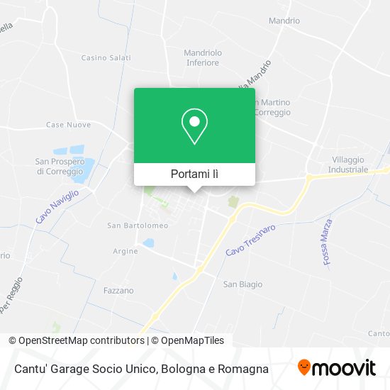 Mappa Cantu' Garage Socio Unico