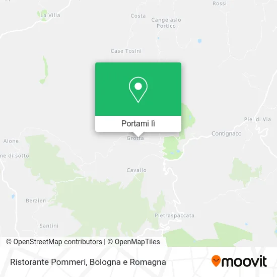 Mappa Ristorante Pommeri