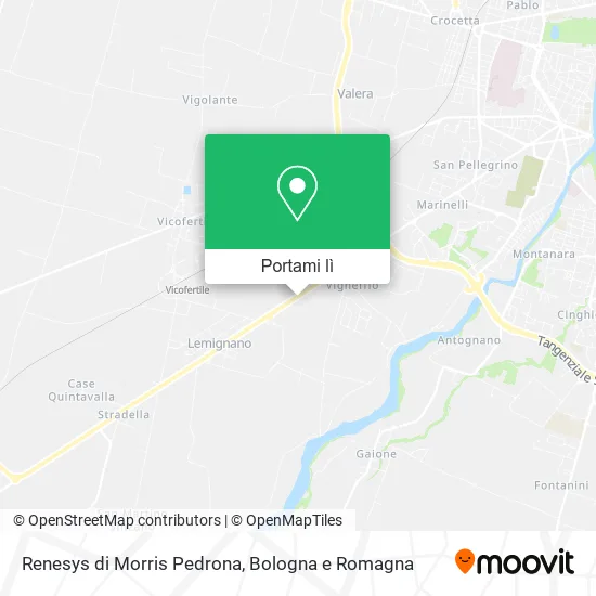 Mappa Renesys di Morris Pedrona