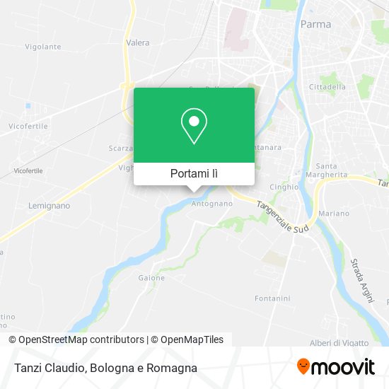 Mappa Tanzi Claudio