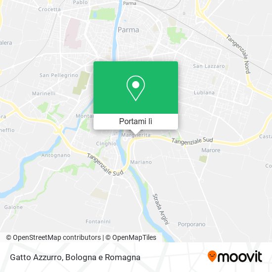 Mappa Gatto Azzurro