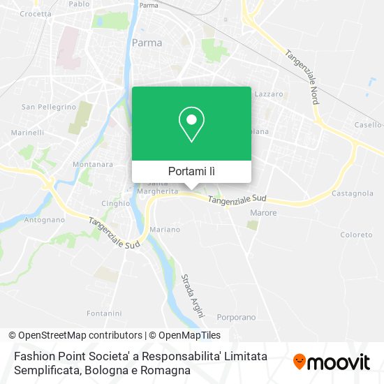 Mappa Fashion Point Societa' a Responsabilita' Limitata Semplificata