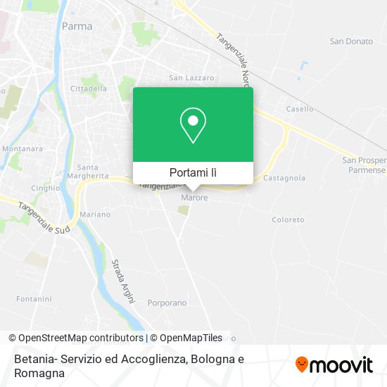 Mappa Betania- Servizio ed Accoglienza