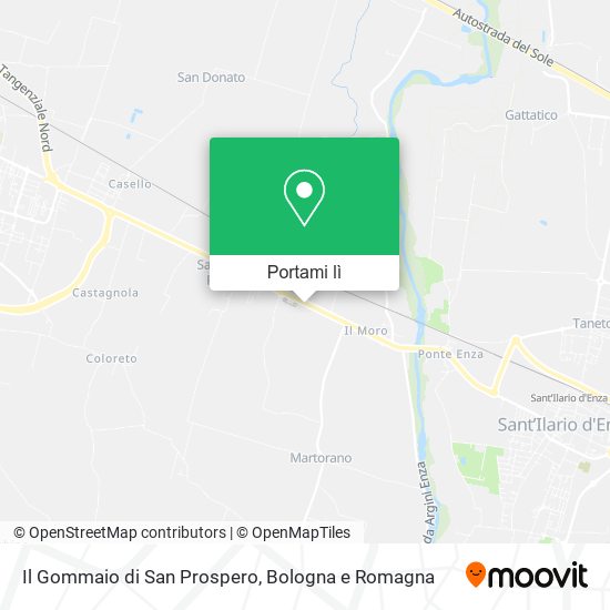 Mappa Il Gommaio di San Prospero