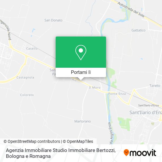 Mappa Agenzia Immobiliare Studio Immobiliare Bertozzi