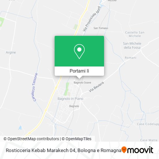 Mappa Rosticceria Kebab Marakech 04