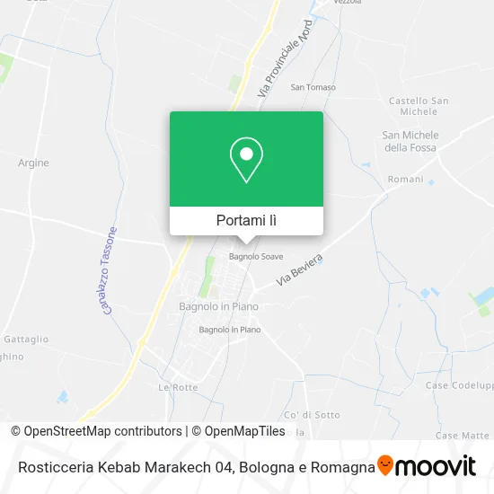 Mappa Rosticceria Kebab Marakech 04