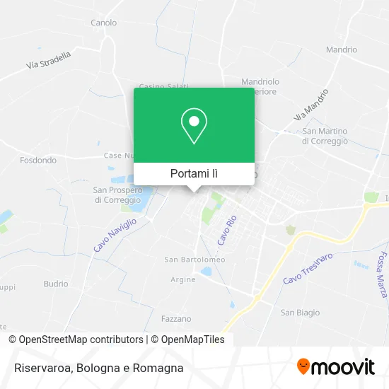 Mappa Riservaroa