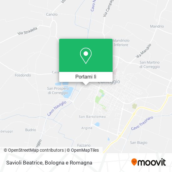 Mappa Savioli Beatrice