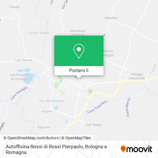 Mappa Autofficina Rossi di Rossi Pierpaolo