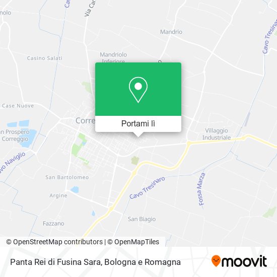 Mappa Panta Rei di Fusina Sara