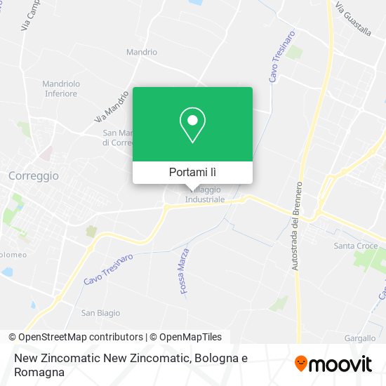Mappa New Zincomatic New Zincomatic