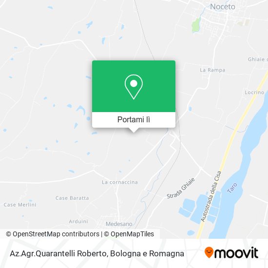 Mappa Az.Agr.Quarantelli Roberto