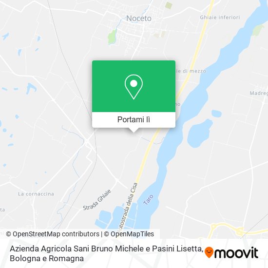 Mappa Azienda Agricola Sani Bruno Michele e Pasini Lisetta