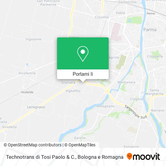 Mappa Technotrans di Tosi Paolo & C.