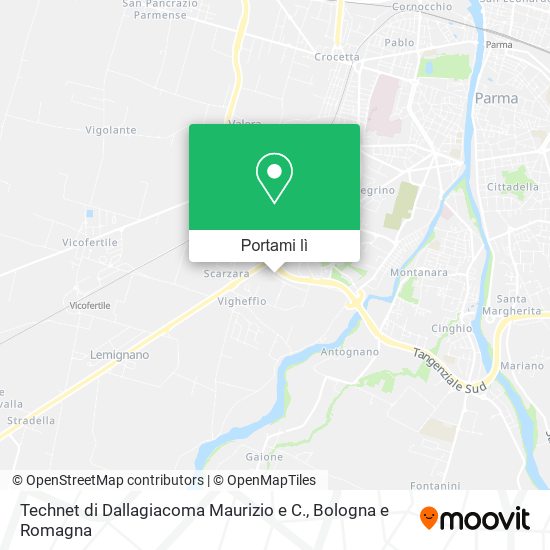 Mappa Technet di Dallagiacoma Maurizio e C.