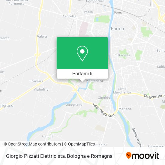 Mappa Giorgio Pizzati Elettricista