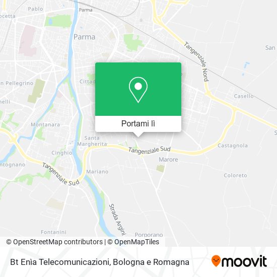 Mappa Bt Enìa Telecomunicazioni
