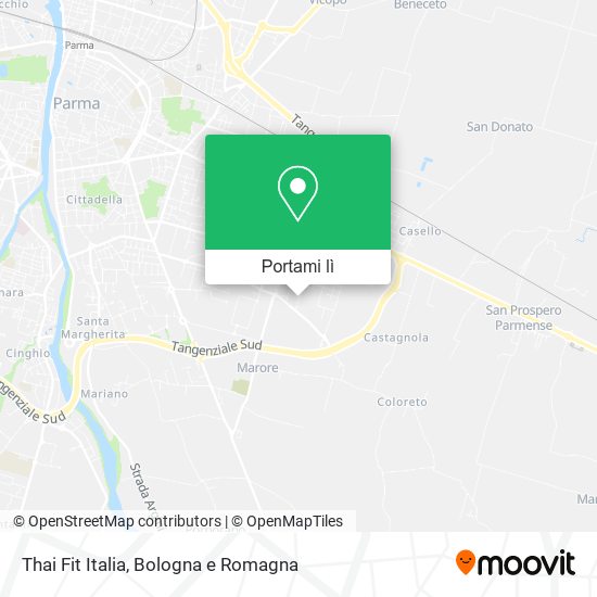 Mappa Thai Fit Italia