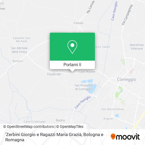 Mappa 'Zerbini Giorgio e Ragazzi Maria Grazià