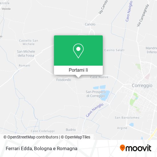 Mappa Ferrari Edda