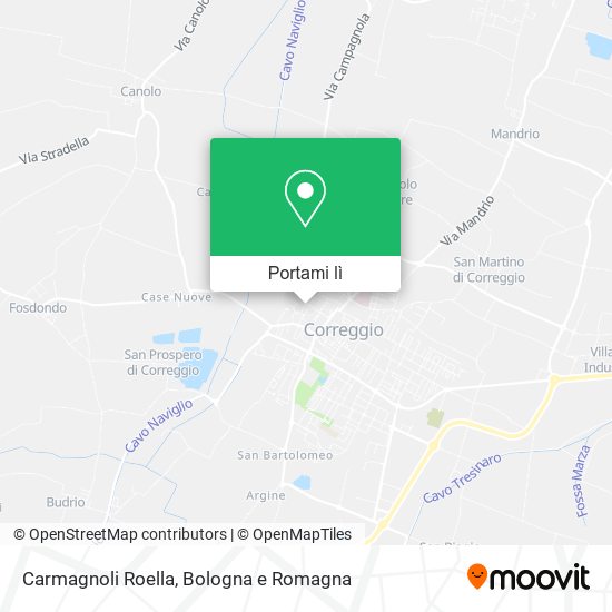 Mappa Carmagnoli Roella