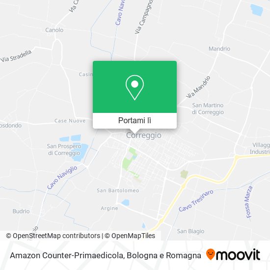 Mappa Amazon Counter-Primaedicola