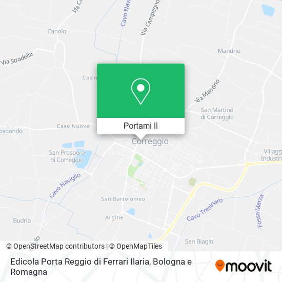 Mappa Edicola Porta Reggio di Ferrari Ilaria