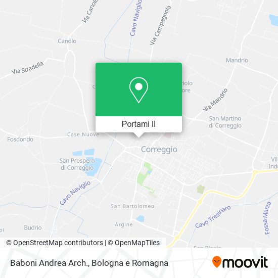 Mappa Baboni Andrea Arch.