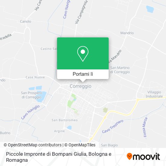 Mappa Piccole Impronte di Bompani Giulia