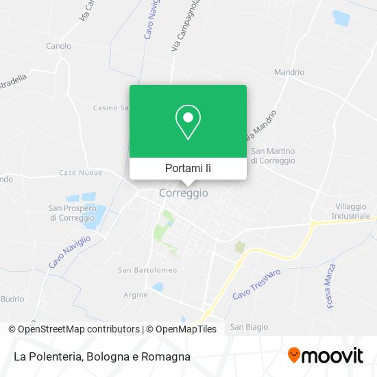 Mappa La Polenteria