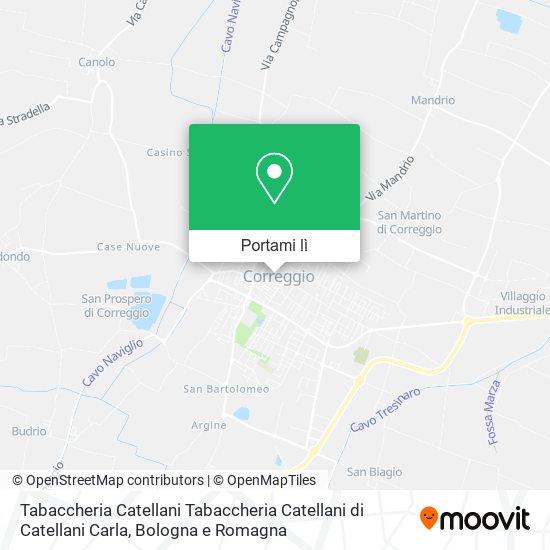 Mappa Tabaccheria Catellani Tabaccheria Catellani di Catellani Carla