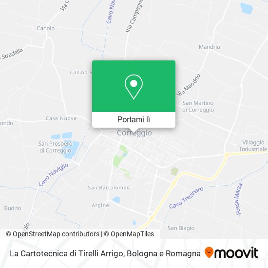 Mappa La Cartotecnica di Tirelli Arrigo