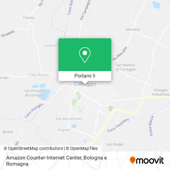 Mappa Amazon Counter-Internet Center